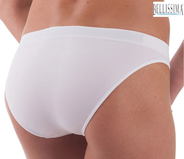 bellissima slip basso donna vita bassa s/m m/l bianco