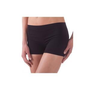 Boxer seamless donna vita bassa nero