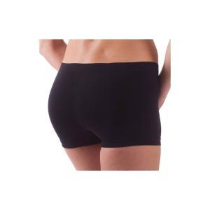 Boxer seamless donna vita bassa nero