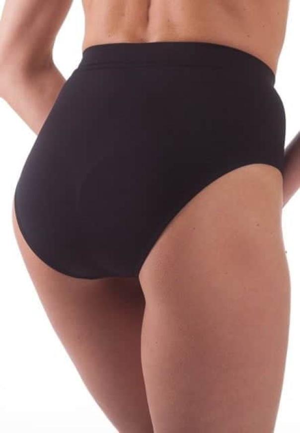 bellissima slip con guaina senza cuciture  tg xxl nero