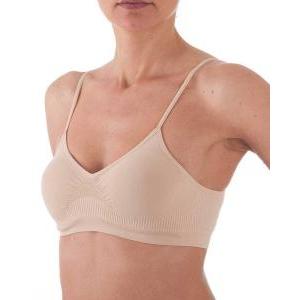 Brassiere microfibra seamless naturel