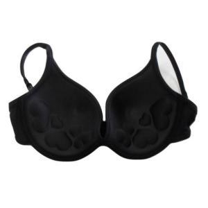 Reggiseno  push up ferretto nero coppa c