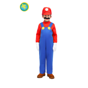 Costume carnevale da bambino super mario