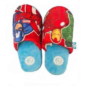 Pantofole invernali marvel avengers bambino suola antiscivolo celeste