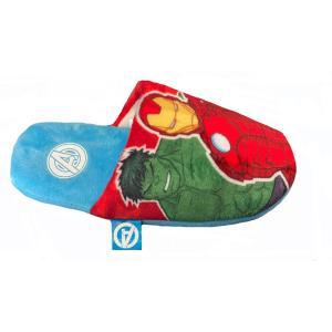 Pantofole invernali marvel avengers bambino suola antiscivolo celeste