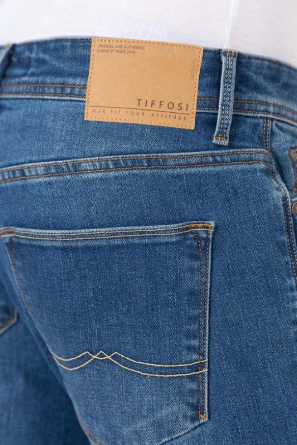 tiffosi jeans leo uomo comfort fit basico denim