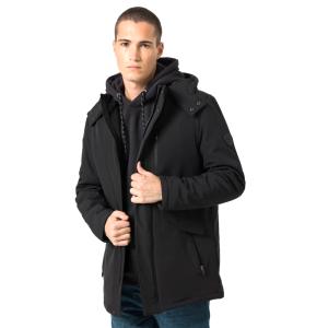 Giaccone  da uomo in tessuto softshell