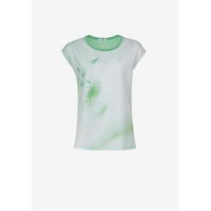 T-shirt d mc interno cotone esterno con stampa mae menta