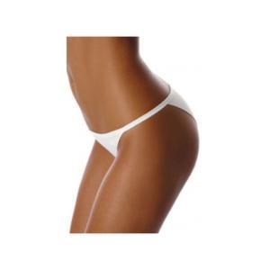 Slip tanga donna ,invisibile,cotone,10147,bianco