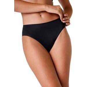 Slip da donna in microfibra  nero