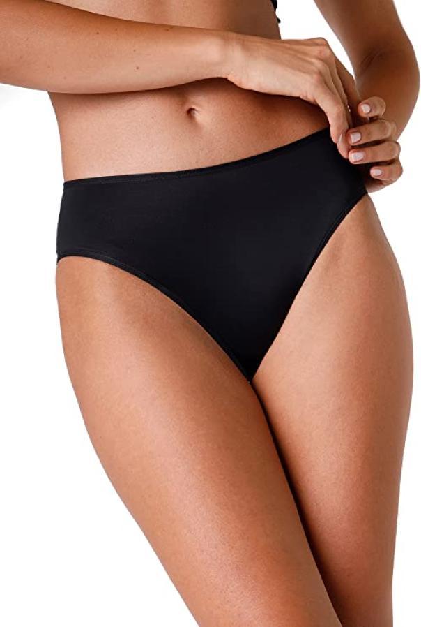 Slip da donna in microfibra Lovable nero