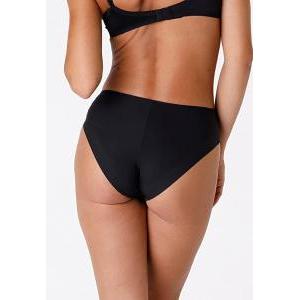 Slip da donna in microfibra  nero