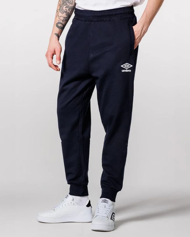 Pantaloni tuta uomo Umbro garzato Blu