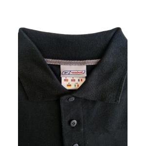 Polo uomo manica corta modello oversize  nero