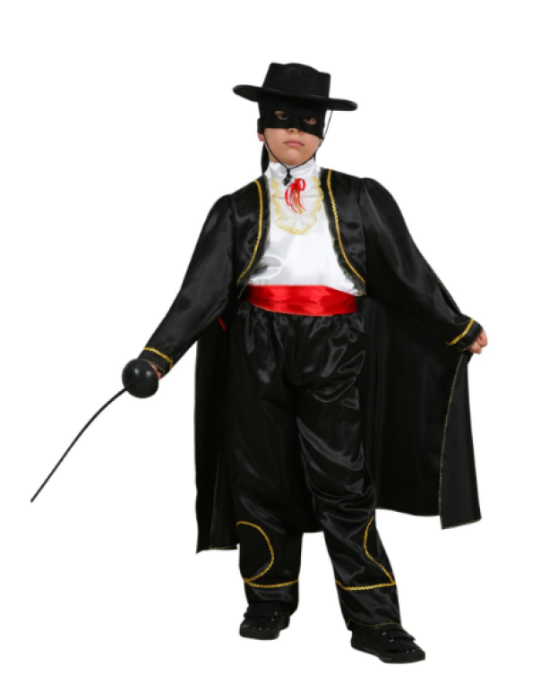 Costume carnevale bambino Zorro