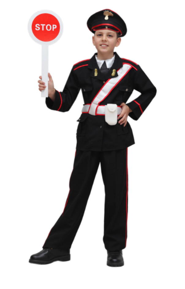 Costume di carnevale da bambino Carabiniere