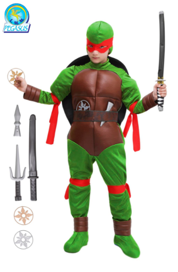 Costume carnevale bambino Tartaruga Ninja