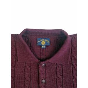 Maglione taglie forti misto lana da uomo  bordeaux