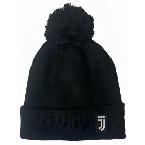 Cappello zuccotto per juventus adulto con pon pon