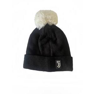 Cappello zuccotto per juventus con pon pon