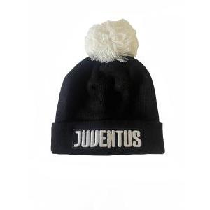 Cappello zuccotto per juventus con pon pon