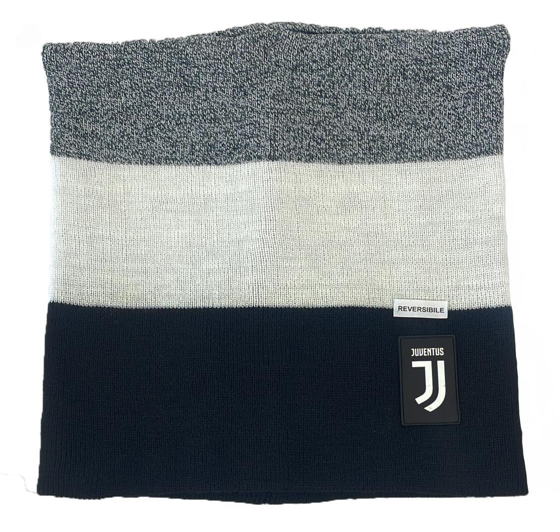 Scaldacollo FC Juventus tricolore reversibile