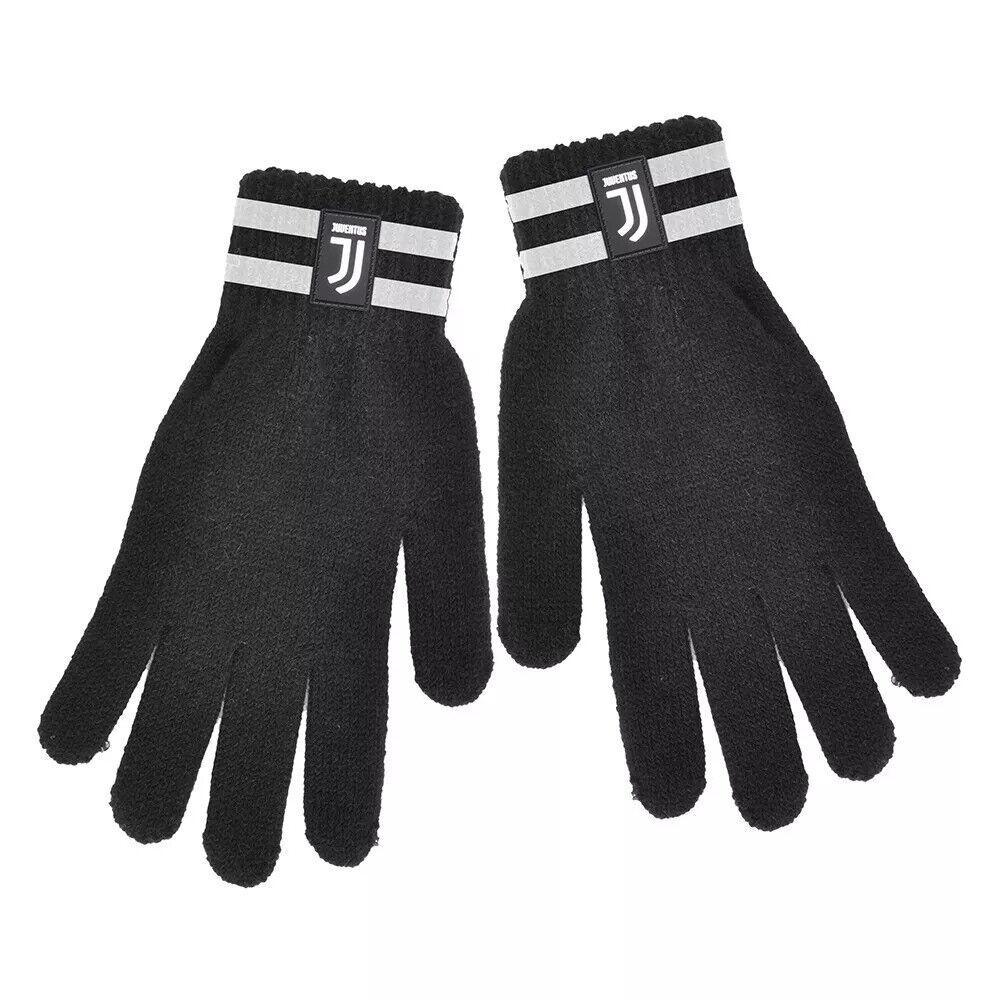 Guanti FC Juventus adulto unisex bianconero con logo