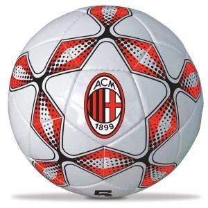 Pallone milan 13276 taglia 5 in cuoio bianco