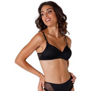 Reggiseno  millennium equilibre senza ferretto nero coppa b