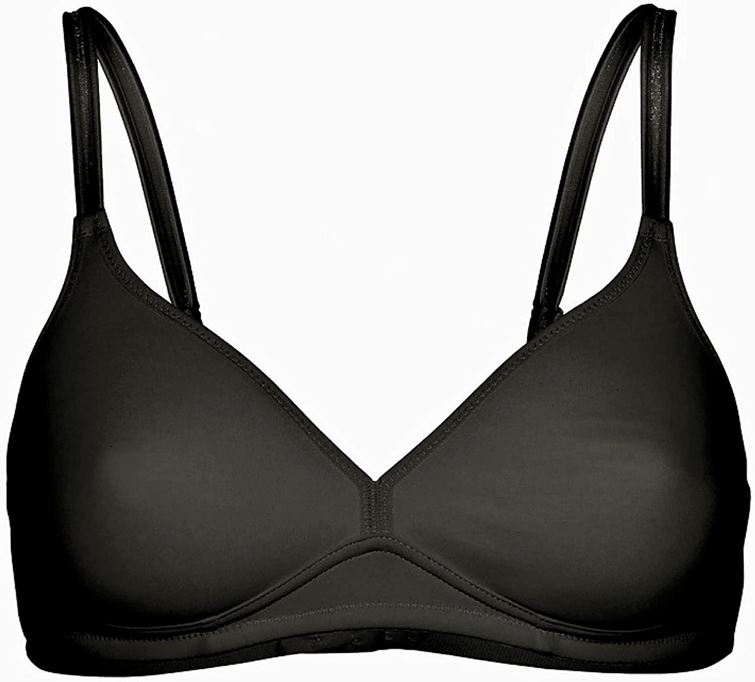 Reggiseno Lovable millennium equilibre senza ferretto nero coppa B