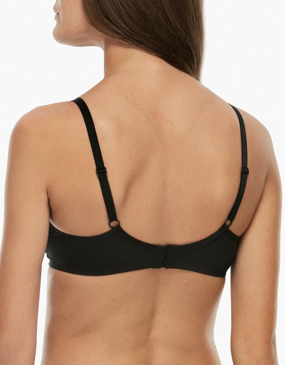 Reggiseno tonic lift Lovable nero imbottito azione tonificante