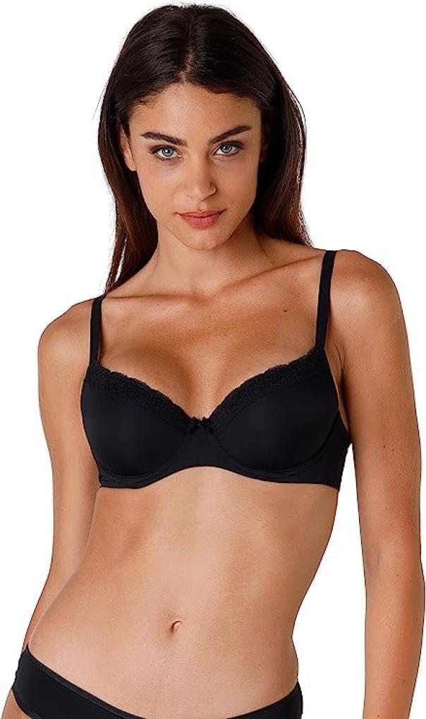 Reggiseno con ferretto Lovable nero modello 14142-C