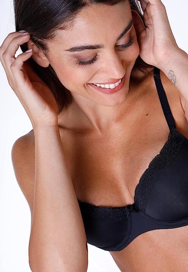 Reggiseno con ferretto Lovable nero modello 14142-C