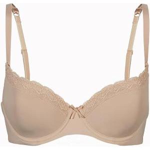 Reggiseno sensual touch .ferretto.balconette.imbottito.l4142.nudo.coppa c