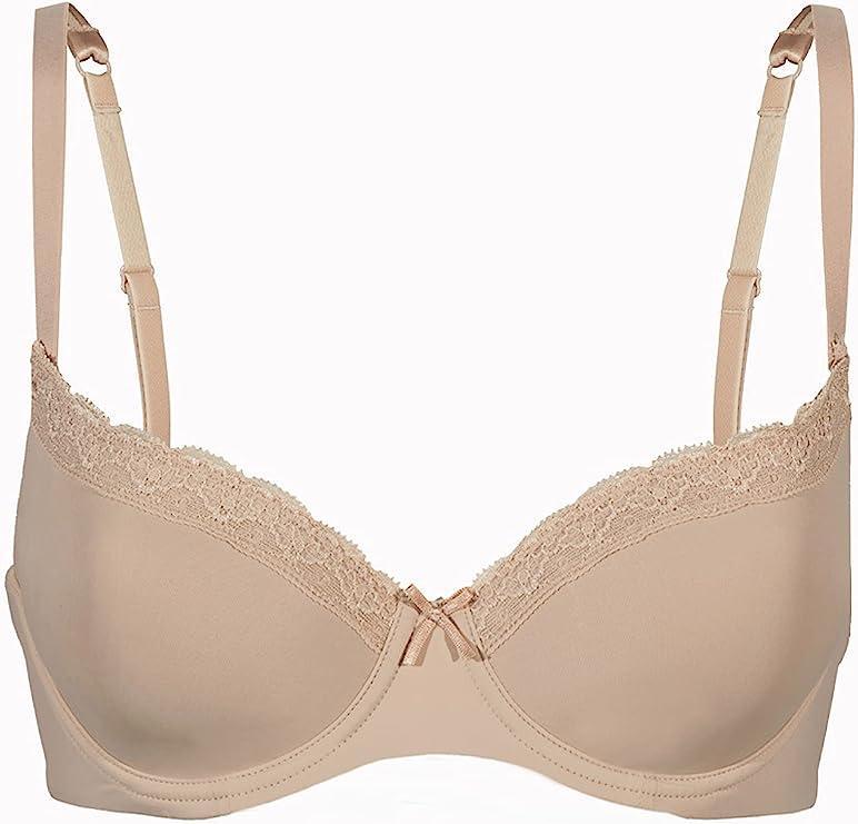 Reggiseno Lovable,con ferretto,imbottito,nudo,coppa C