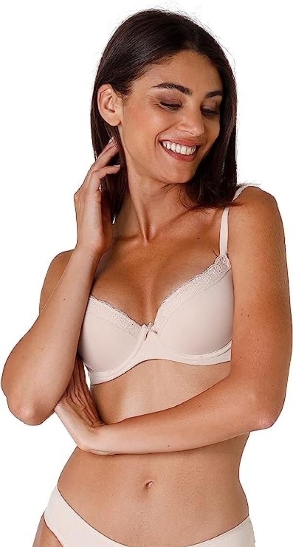 Reggiseno Lovable,con ferretto,imbottito,nudo,coppa C