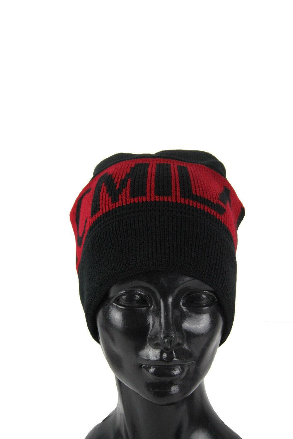 Zuccotto per Milan cappello unisex in lana nero