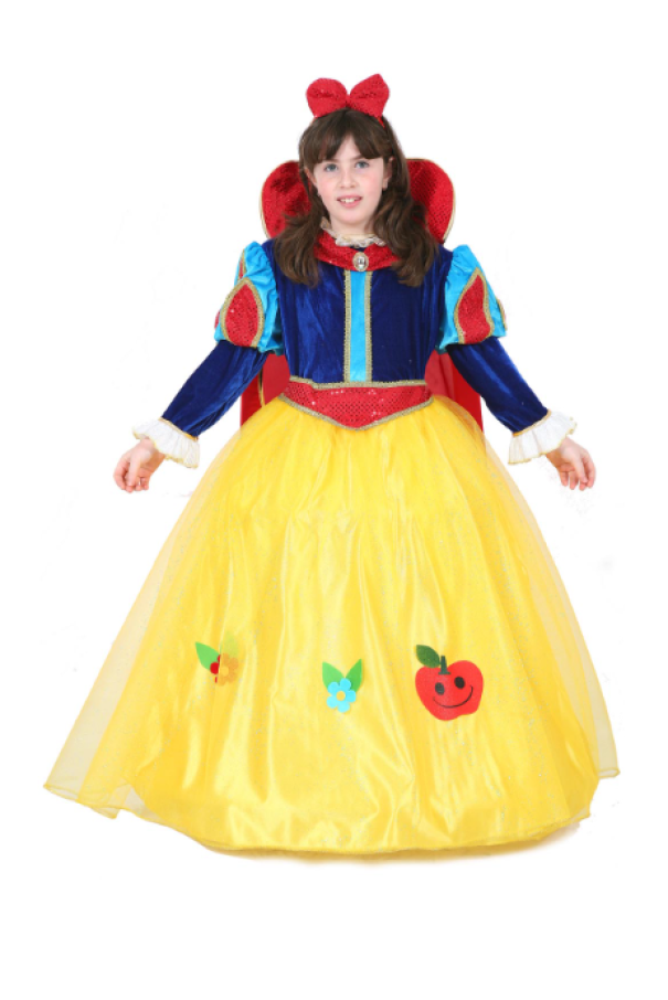 Costume di carnevale da bambina Biancaneve