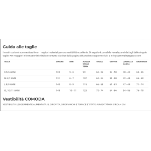 Abito carn. moschettiere assortito