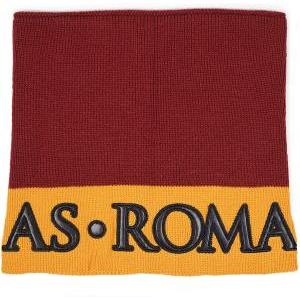 Scaldacollo as roma  fascia contrasto giallo rosso