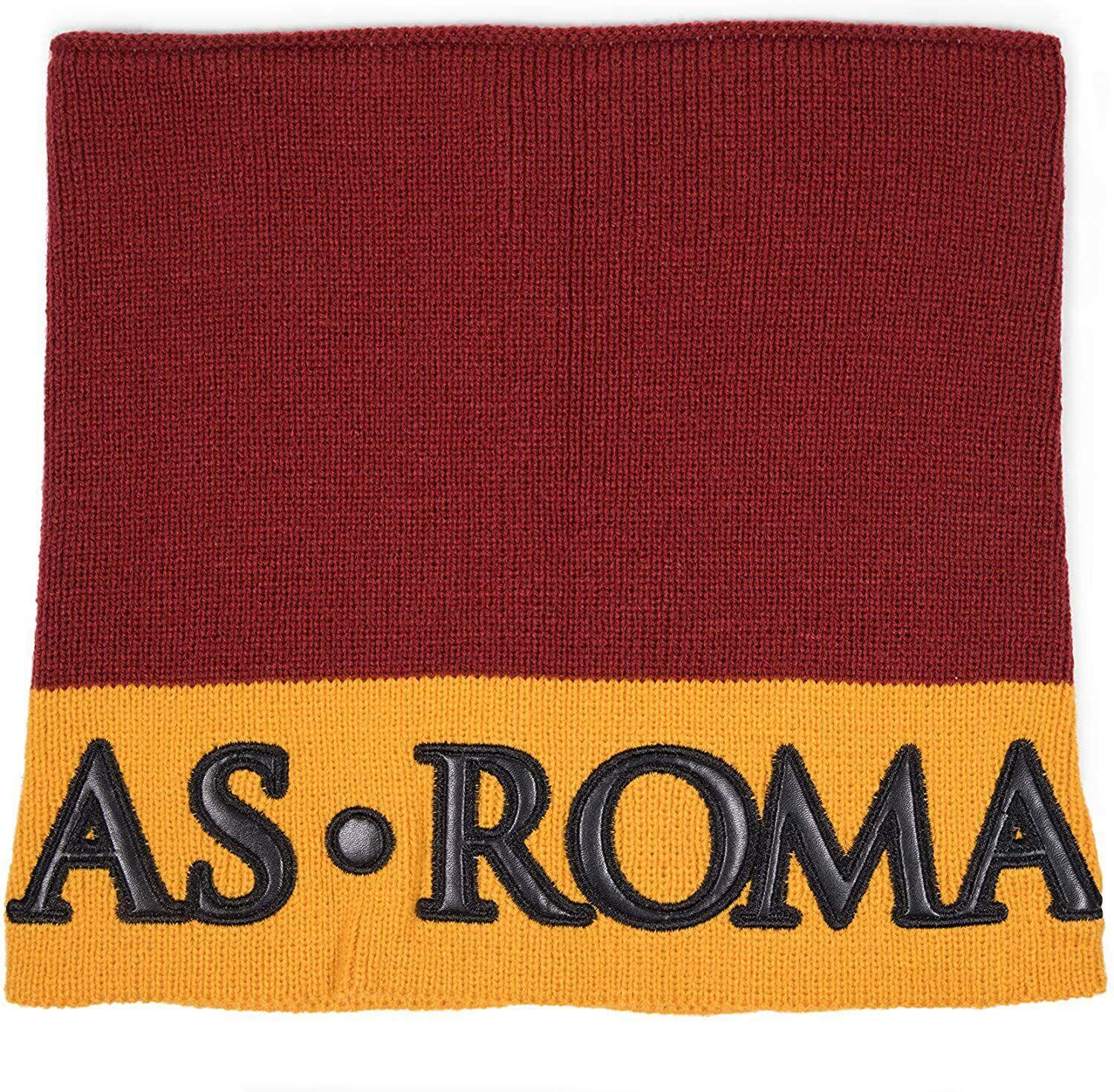 Scaldacollo AS Roma fascia contrasto giallo rosso