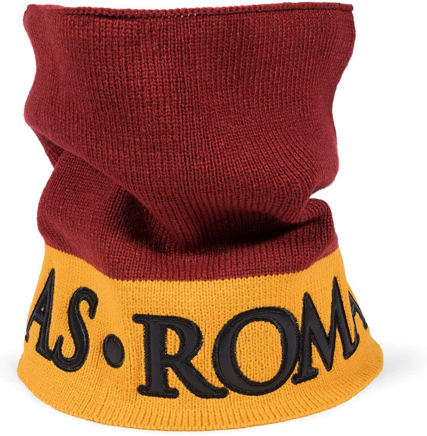 Scaldacollo AS Roma fascia contrasto giallo rosso