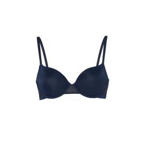 Essential reggiseno donna con ferretto blu