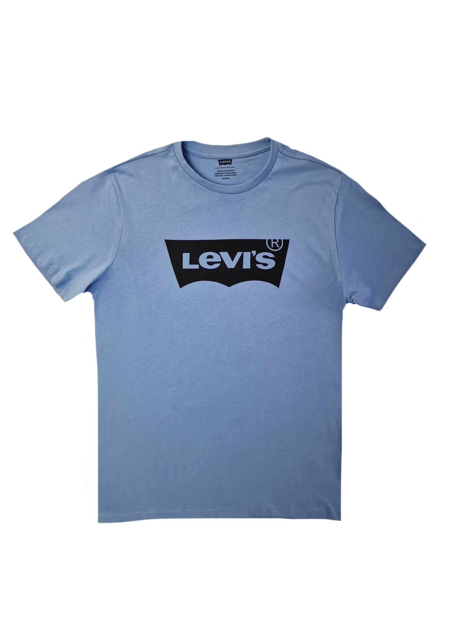 T-shirt basic da uomo Levi's azzurro