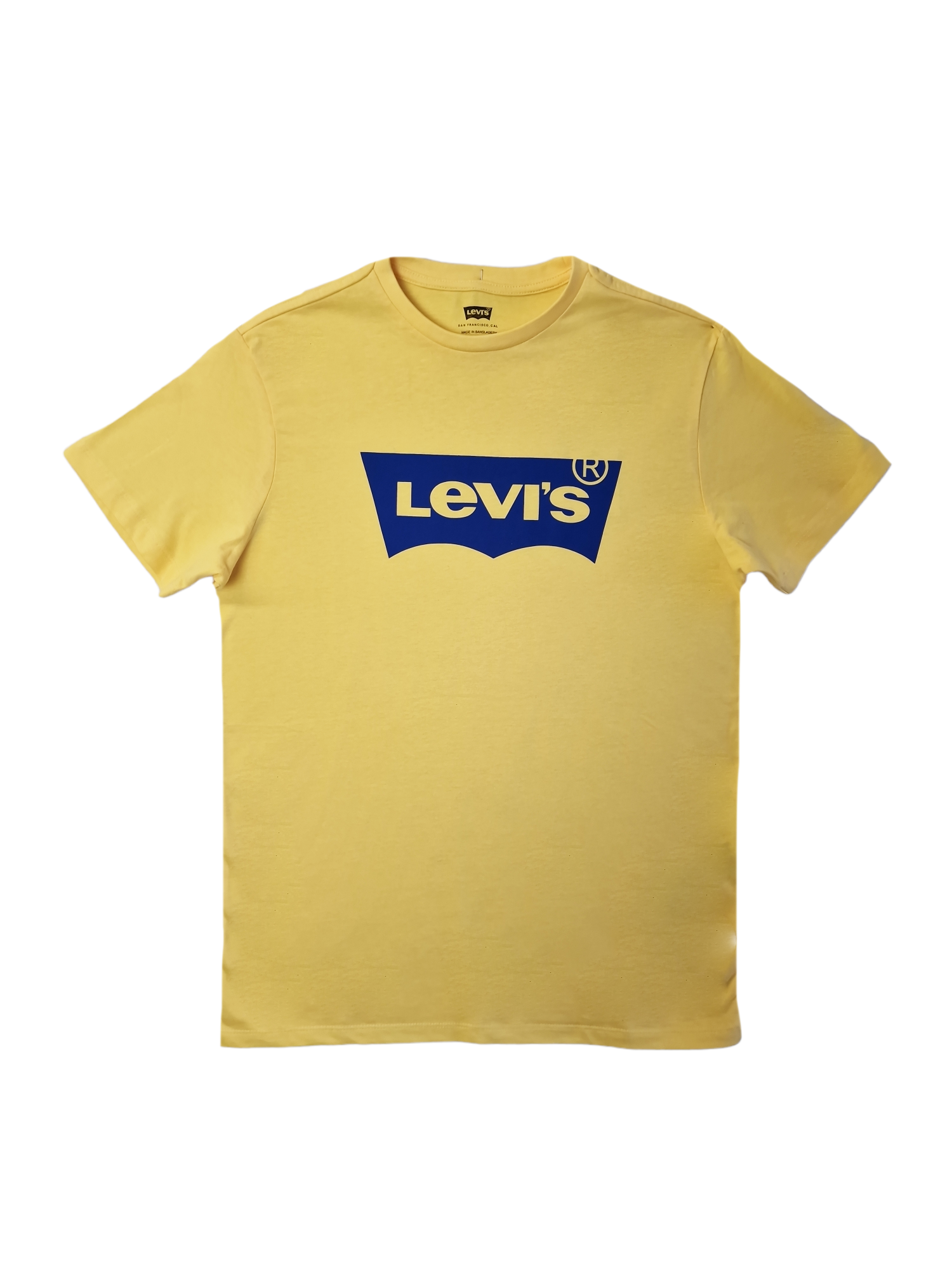 T-shirt basic da uomo Levi's giallo