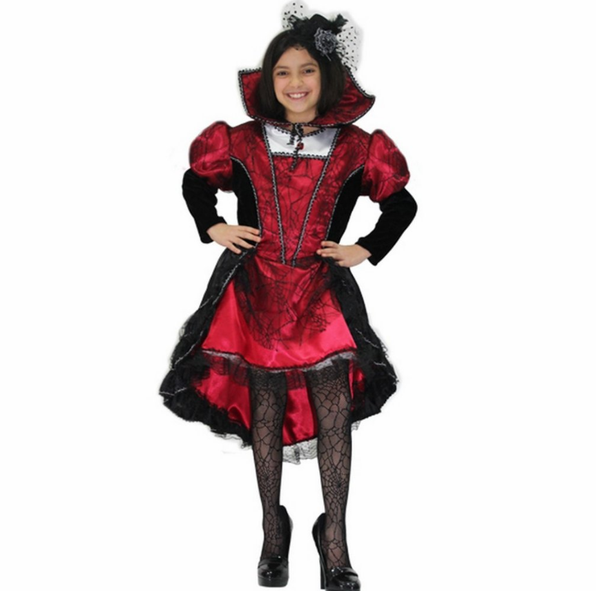 Costume carnevale da bambina Vampira