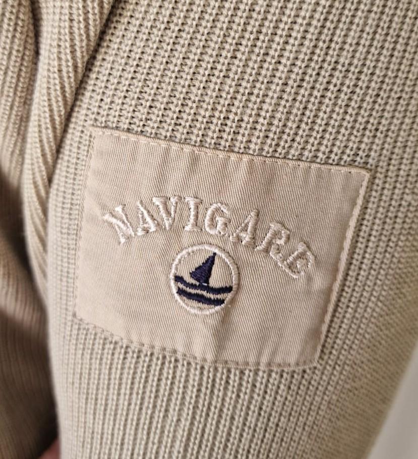 Cardigan uomo misto lana Navigare con bottoni