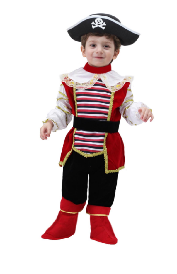 Costume carnevale bambino Pirata baby