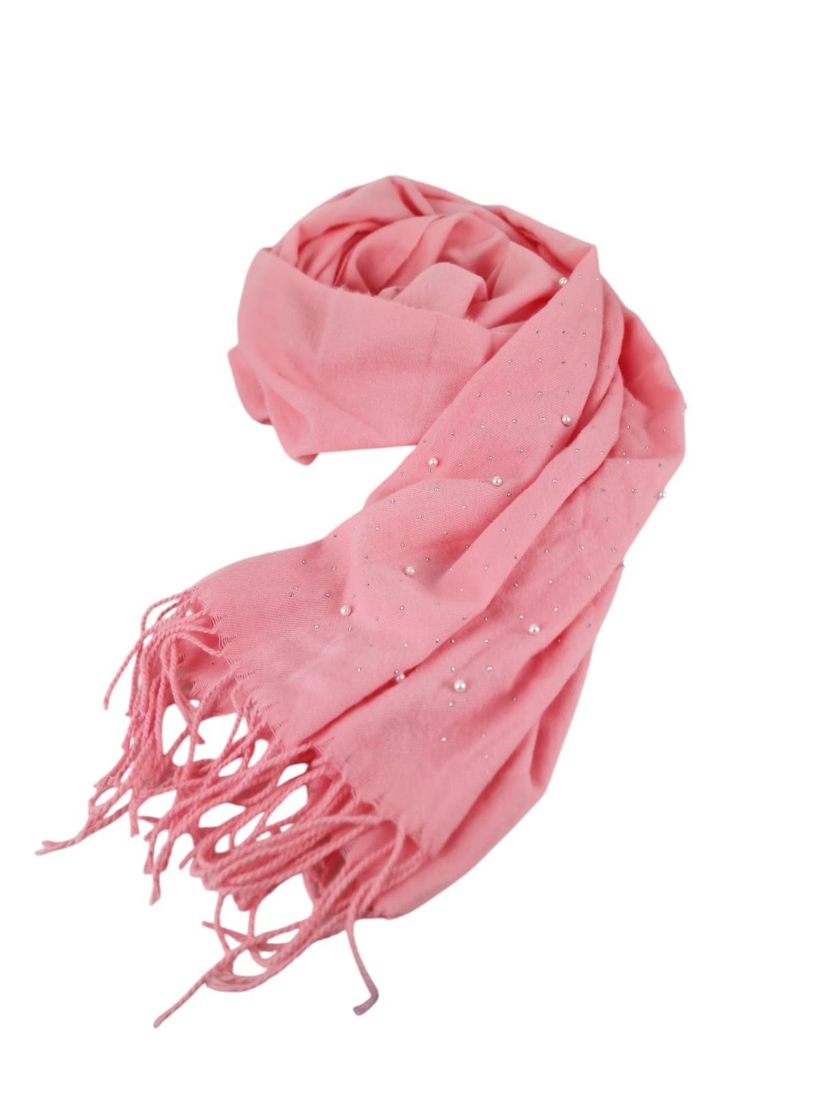 Sciarpa donna rosa con bauletto regalo Coveri Collection