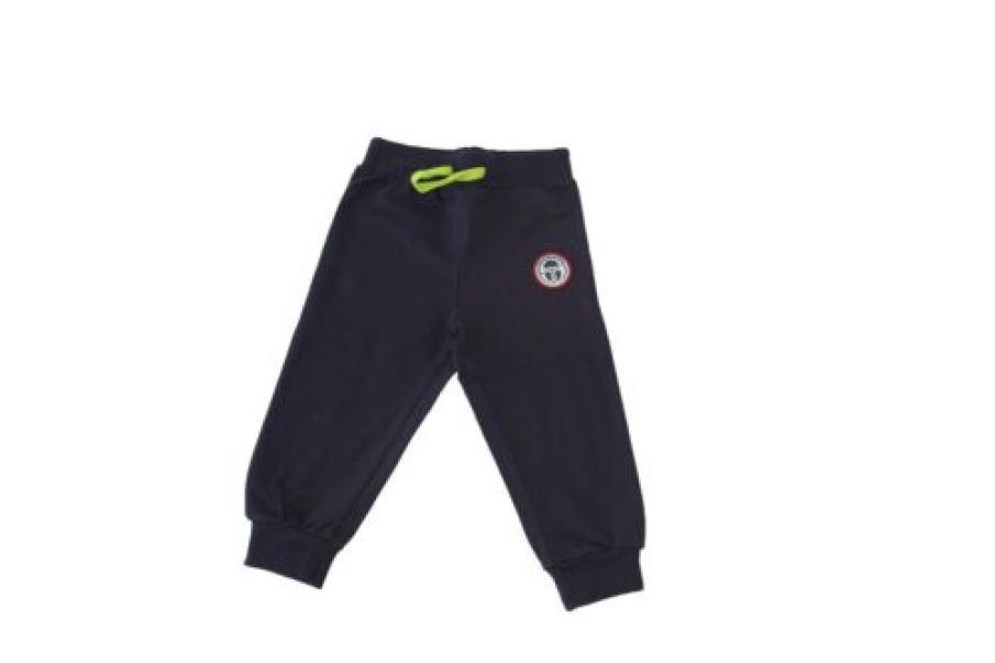 Tuta Sergio tacchini bambino garzata girocollo baby blu royal